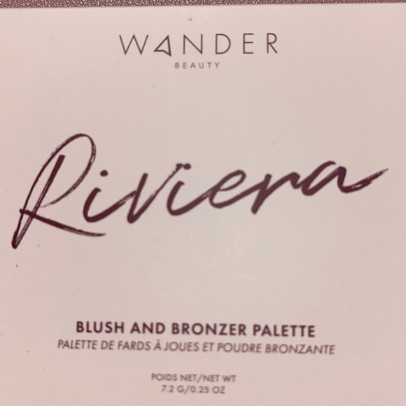 NIB Wander Beauty "Riviera" Blush and Bronzer Palette - Picture 2 of 5